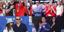 Mondiali di calcio, i vip alla finale: da Matt Damon ai reali spagnoli