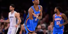 NBA, Gilgeous-Alexander sale a 100 gare da 20+ punti