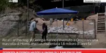 Scoperta in Georgia mascella umana di 1,8 milioni di anni