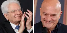 Quirinale, siparietto Mattarella-Bisio alla presentazione dei David
