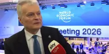 Presidente Lituania a Davos: difendere il principio dell'integrit&agrave; territoriale