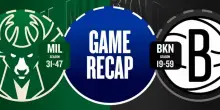 NBA Highlights: Brooklyn-Milwaukee 96-90