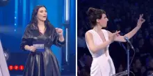 Sanremo 2026, Carolina Bubbico riprende Laura Pausini: "Chiamami maestra" | VIDEO