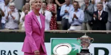 Chris Evert incantata dal tennis di Sinner e Paolini