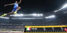 Il salto d'oro di Mattia Furlani ai Mondiali