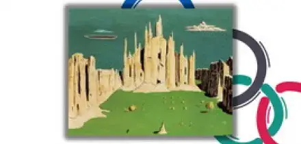 Il quadro di Buzzati che sarebbe stato perfetto per Milano-Cortina. I pizzoccheri fermeranno Trump