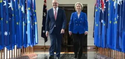 Libero scambio e sicurezza &ldquo;inscindibili&rdquo;. L&rsquo;accordo tra l&rsquo;Ue e l&rsquo;Australia