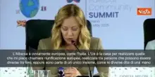 Meloni a vertice Cpe Tirana: "L'Albania è Europa come l'Italia"