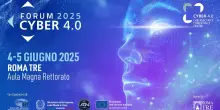 Forum Cyber 4.0, appuntamento il 4 e 5 giugno all'Università Roma Tre
