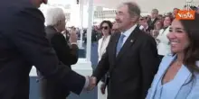 Mattarella a Genova per la Festa della Marina, il passaggio delle Frecce tricolori