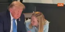 G7 Canada, il bilaterale Meloni-Trump su una panchina