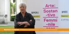Premio "Arte: Sostantivo Femminile", Santeroni "Donne vanno sostenute"