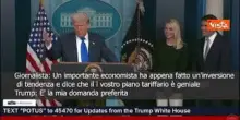 Trump ai critici sui dazi: "Dovrebbero tornare a studiare economia"