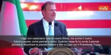 L'Ambasciatore Usa Fertitta: Italia Paese fortunato ad avere una grande leader come Meloni