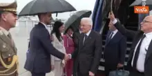 Il Presidente della Repubblica Sergio Mattarella atterra a Zagabria in Croazia