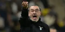 Sarri e i giocatori per il miracolo Lazio