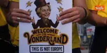 "Tecnocrazia costa più dei dazi Usa", protesta Coldiretti a Bruxelles contro von der Leyen. Immagini