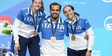 Italscherma rompe il ghiaccio, primi tre bronzi ai Mondiali di Tbilisi