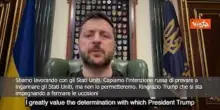 Zelensky: Russi vogliono ingannare Usa, ma non lo permetteremo