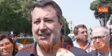 Salvini visita Rebibbia: "Alemanno l'ho visto tonico e determinato"