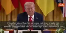 Trump scherza con Cancelliere tedesco Merz: Stai bene con quell'abbronzatura, la vorrei anch'io