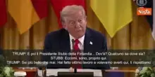 Trump: Dov'è il Presidente della Finlandia?, Stubb: Sono qui. Il tycoon: Sei più bello che mai