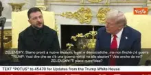 Zelensky: "No a nuove elezioni durante la guerra". Trump scherza: "Vale anche qui da noi?"