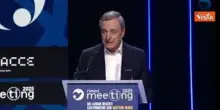 Draghi al Meeting di Rimini: Paesi Ue a Washington grande segno di unità, vale molto