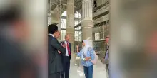 Tripoli, l'ambasciatore Alberini visita il “Galleria di Bono”