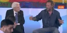 Jovanotti con Mattarella a Istituto penale per minori di Nisida: Scuola pubblica mi ha dato molto