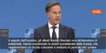 Rutte: Difenderemo ogni centimetro del nostro territorio, condanniamo azione russa in Estonia