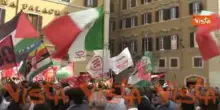 Global Sumud Flotilla, presidio di protesta contro gli attacchi a piazza Montecitorio