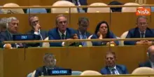 Meloni all'Onu: Pace, dialogo, diplomazia non vincono più