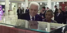 Mattarella al Teatro dell'Opera di Astana