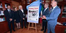 Corriere dello Sport, presentato il francobollo per i 100 anni: "Una grande storia italiana"