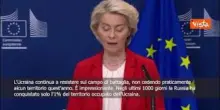 Von der Leyen: Compito dell'Ue è preservare la pace