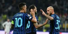 Inter-Slavia Praga 3-0, doppietta di Lautaro e gol di Dumfries