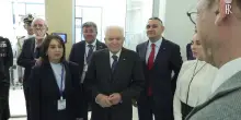 Mattarella in visita all'Università ADA di Baku
