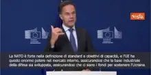 Rutte: Collaborazione tra Nato e Ue è eccellente