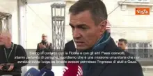 Sanchez: Flotilla non è una minaccia, Israele ne tenga conto