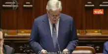 Tajani: Orgoglioso di rappresentare Italia, ha fatto molto per i gazawi. Applauso della maggioranza