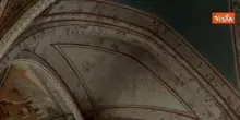 Festa San Francesco, proiettata la vela originale di San Matteo sulla volta della Basilica di Assisi