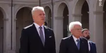 Mattarella incontra il presidente della Repubblica di Lituania