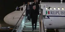 Mattarella in Estonia, l'arrivo all'aeroporto di Tallinn