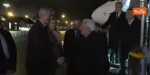 Mattarella arriva a Tallin per riunione del Gruppo Arraiolos