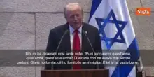 Trump alla Knesset: Bibi mi chiamava sempre per avere armi, le ha usate bene