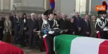 Carabinieri morti nel Veronese, le bare avvolte da tricolore ai funerali di Stato