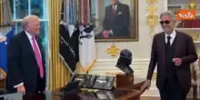 Andrea Bocelli canta per Trump "Con te partirò" nello Studio Ovale della Casa Bianca