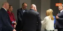 Meloni arriva al consiglio Ue di Bruxelles