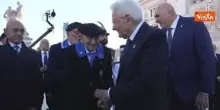 4 Novembre, la foto del reduce Ivo Castellucci che oggi compie 104 anni con il Presidente Mattarella